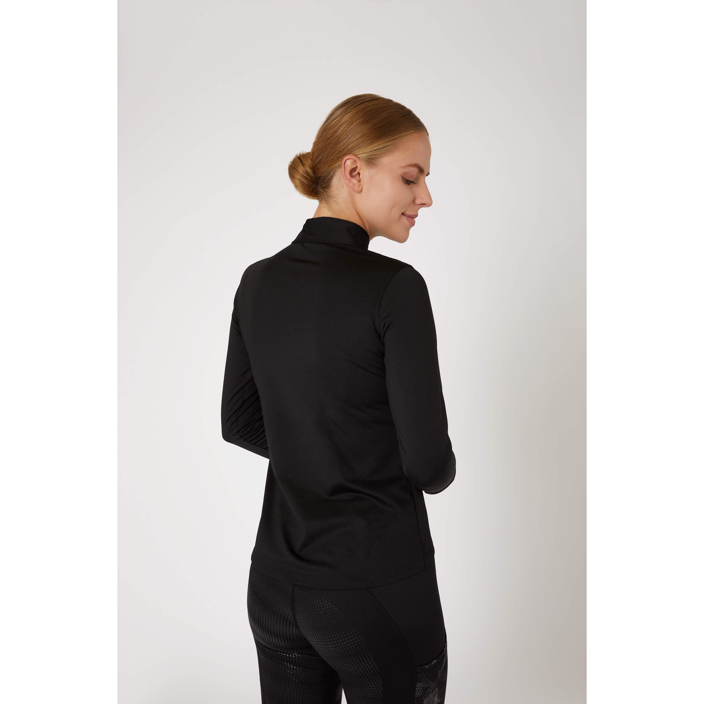 Pull équitation Noble Outfitters - Noir, Manches Longues, Léger (occasion état Correct)