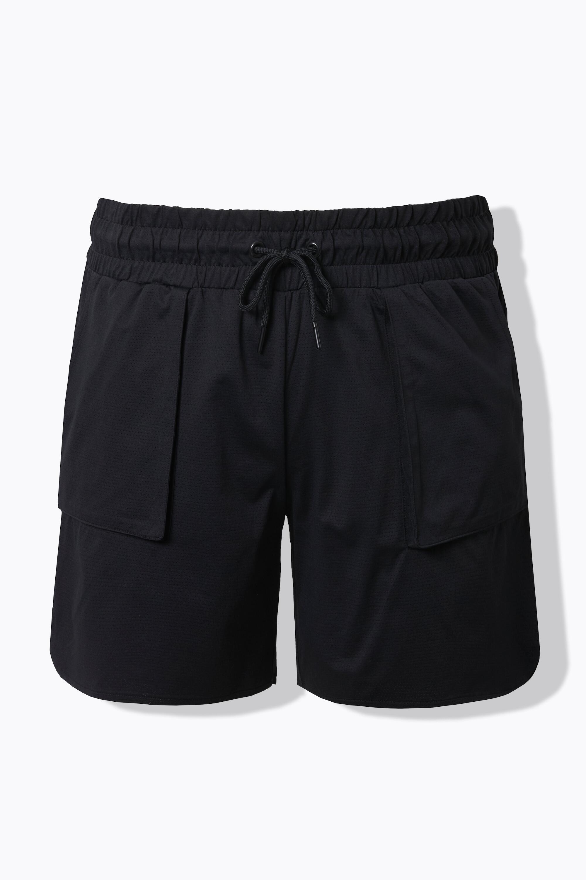 Femme Short technique SPF 50+ ceinture élastique grandes poches 3/4