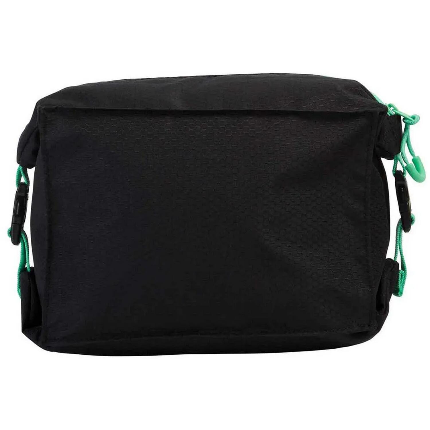 Logo 5L Beauty Case Speedo Nero Verde Fluorescente 2/3