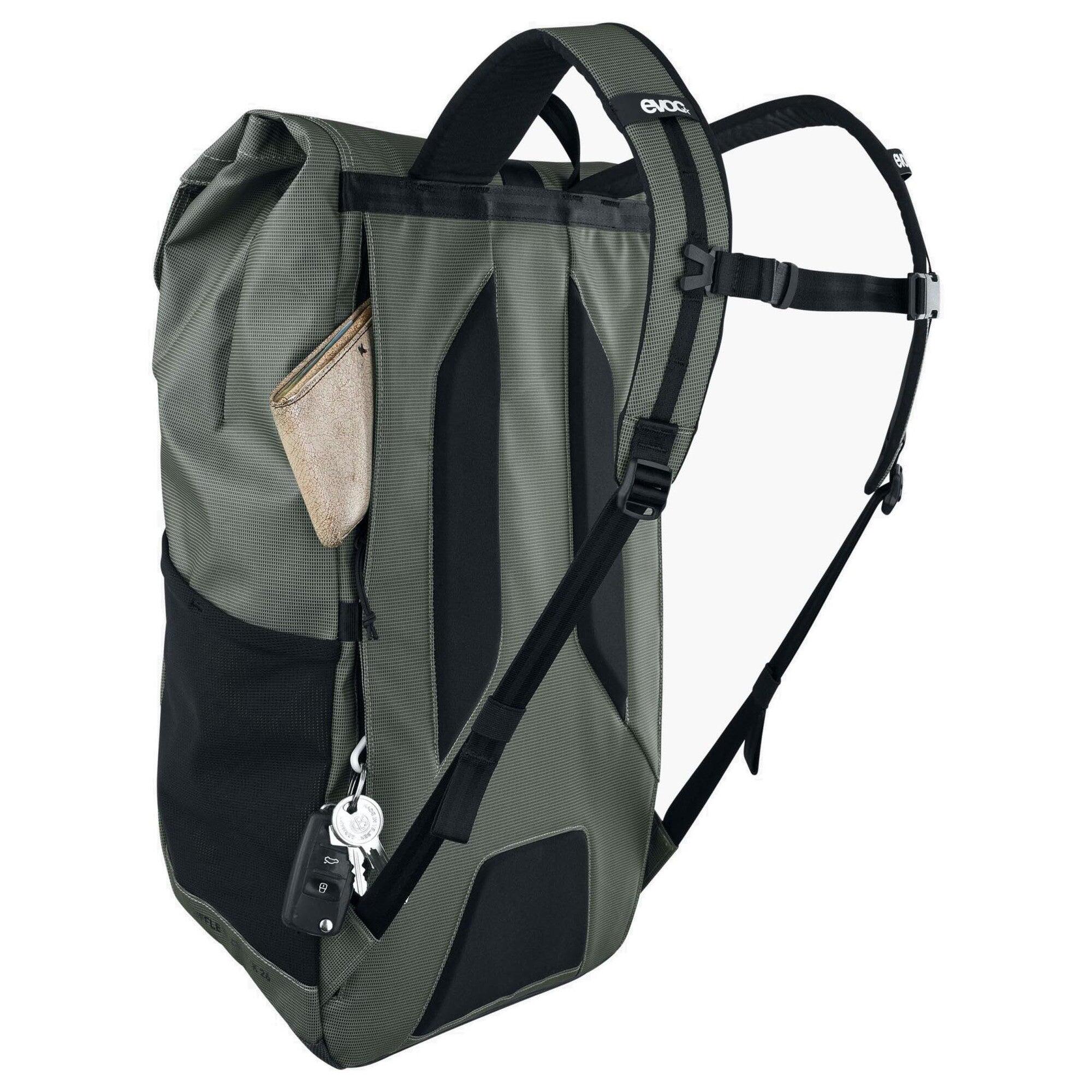 EVOC DUFFLE BACKPACK 26 l - darkolive 4/6