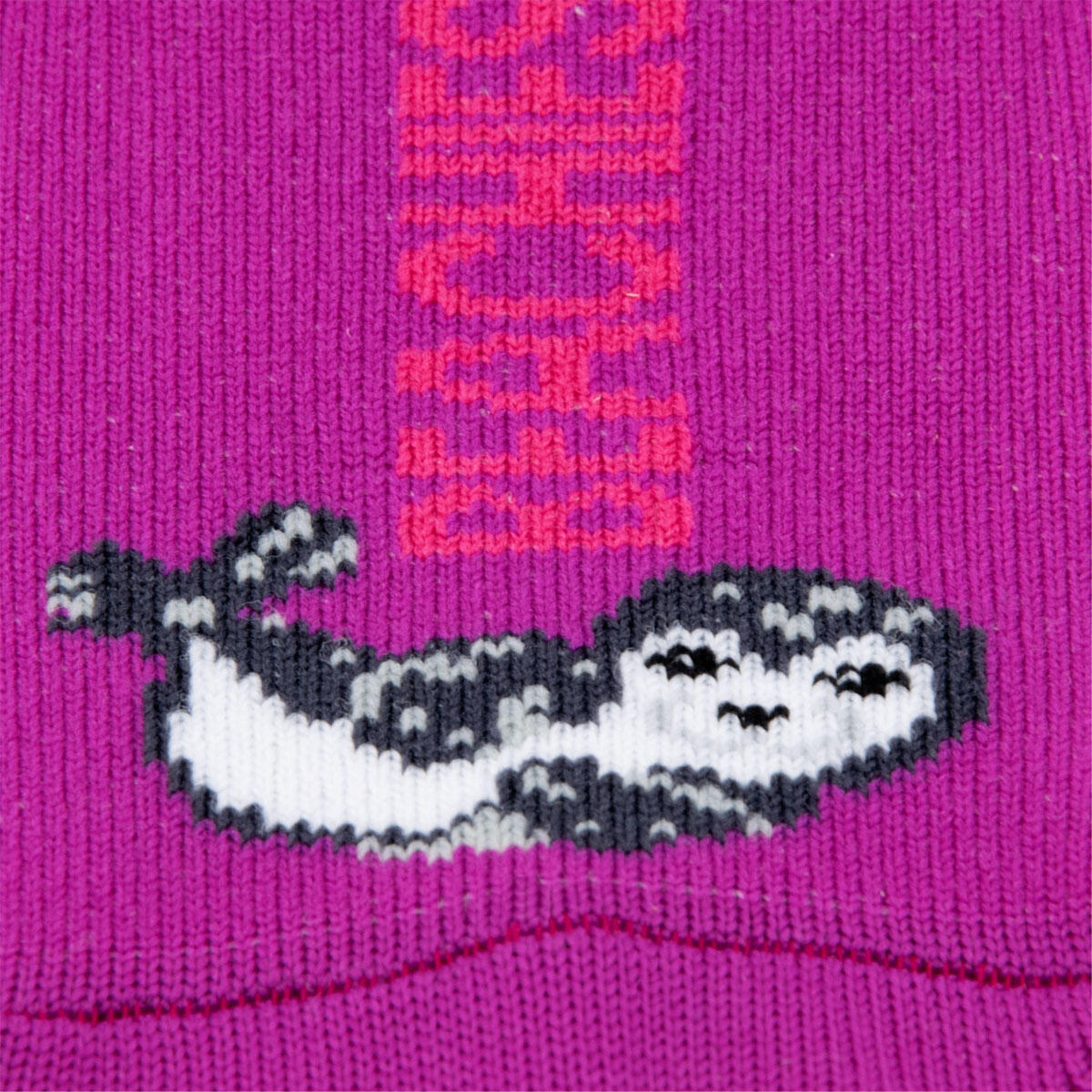 Wattsocken, Strandsocken, Schwimmsocken, Aquasocken - Robbe pink - Kinder 3/6