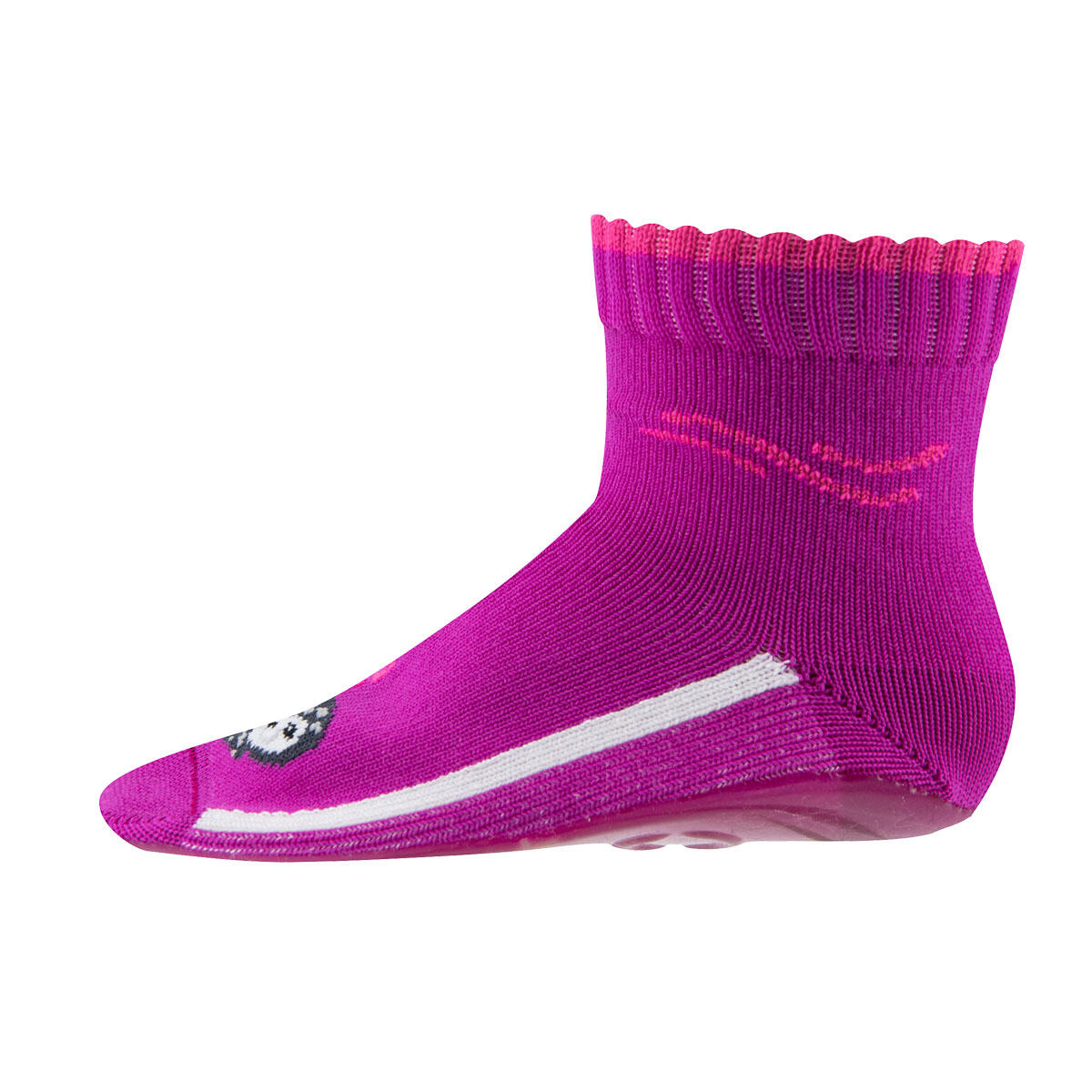 Wattsocken, Strandsocken, Schwimmsocken, Aquasocken - Robbe pink - Kinder 2/6