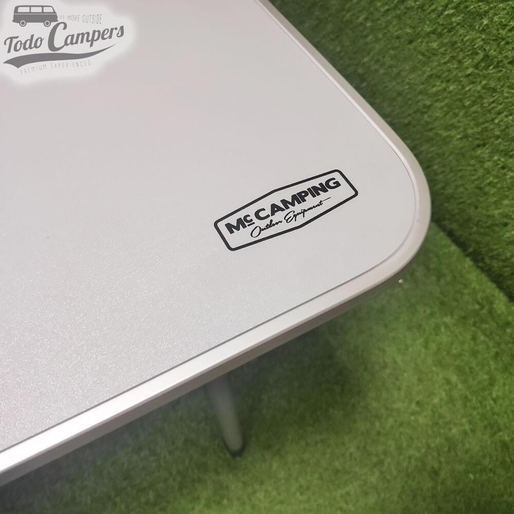 Mesa de camping regulable en altura y plegable Mc Camping EIK - 120 x 60 3/5