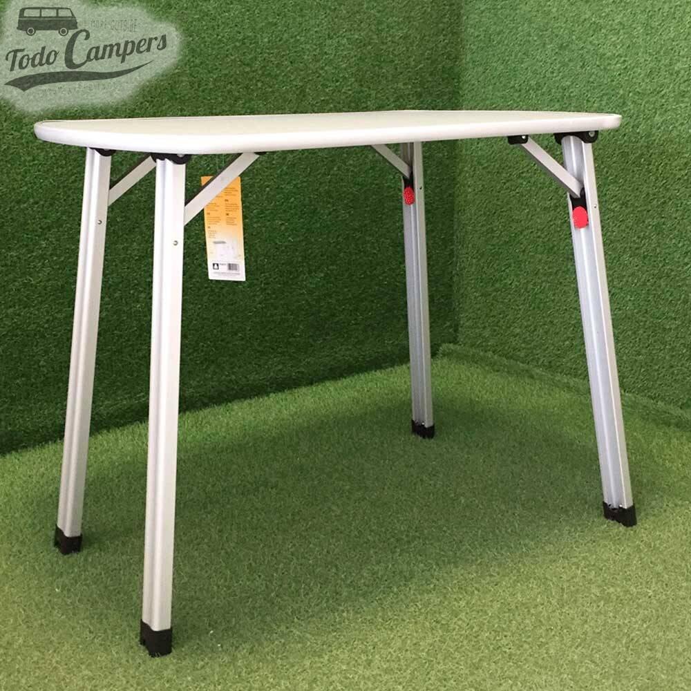 Mesa de camping plegable Camp4 Van (plateada) - 90 x 60 6/7