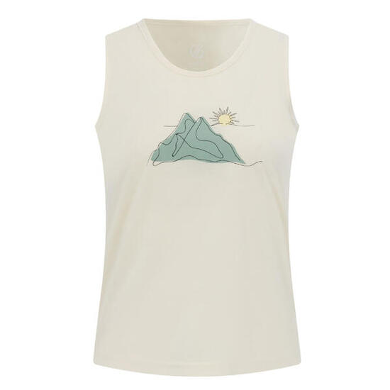 Débardeur Motif/style Montagne HARMONIC Femme (Crème)