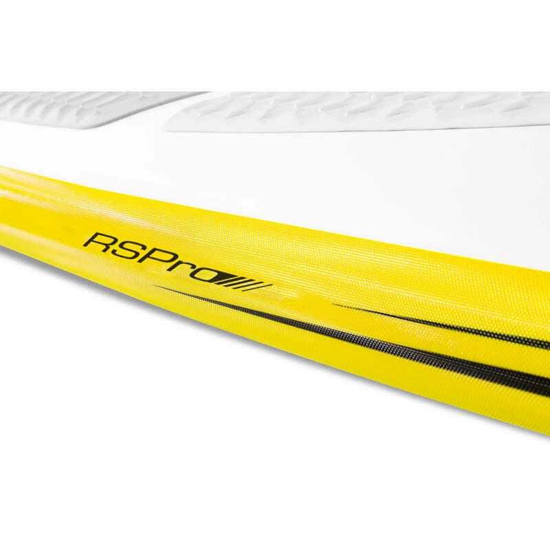 PROTECTION RAIL PLANCHE STAND UP PADDLE RSPRO STRIPES JAUNE 2/2
