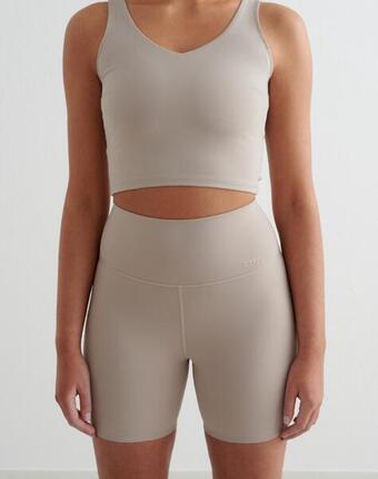 Femme Midi Évacuant l'humidité Beige Foncé