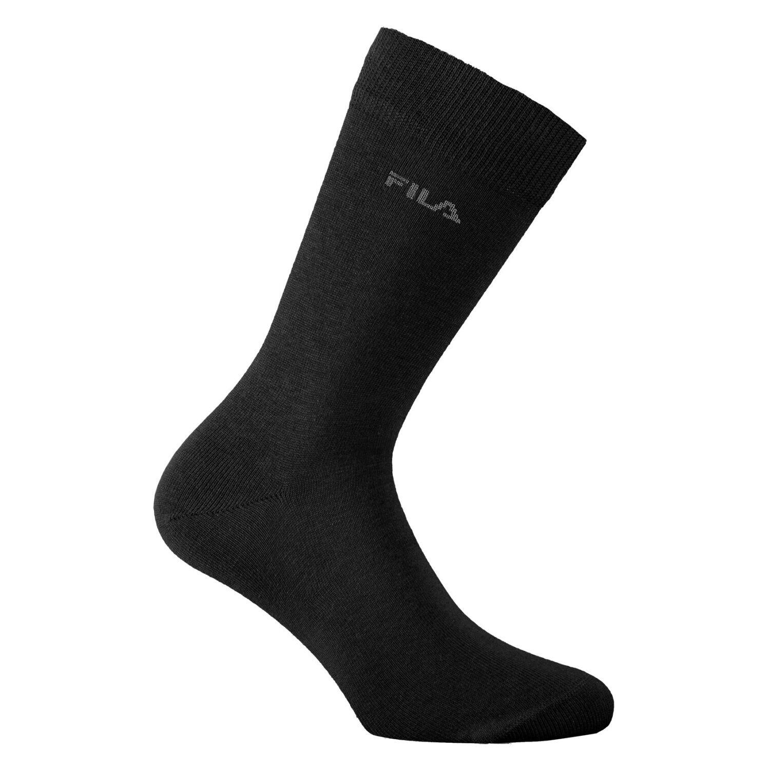 Lot de 6 Paires de Chaussettes de ville homme en bambou FU5511 2/5