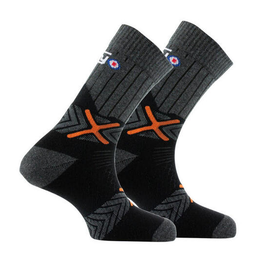Lot de 2 paires de mi-chaussettes techniques RANDO CONCEPT - THYO