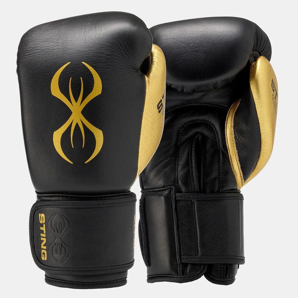 EVOLUTION boxing gloves black/gold 16oz