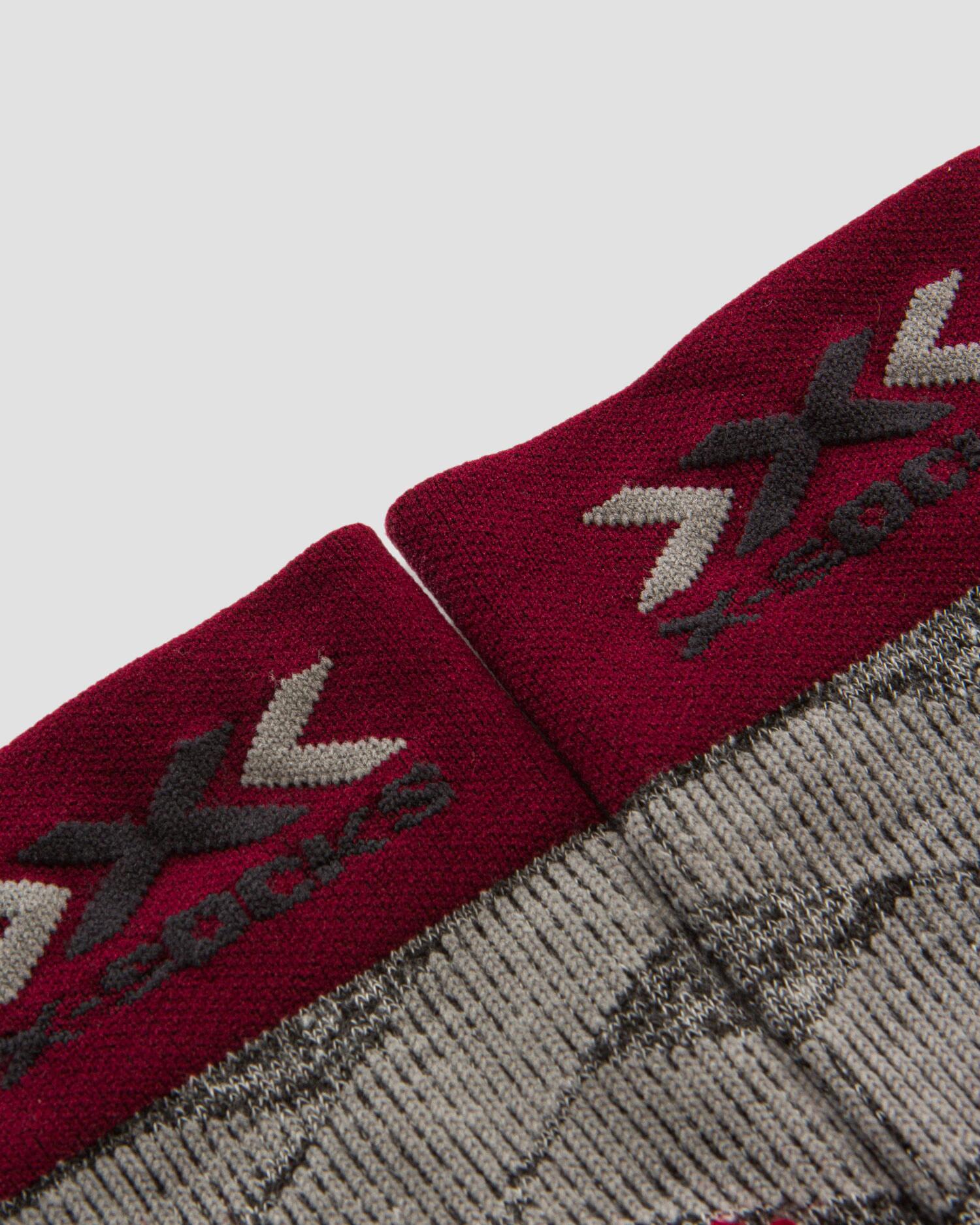 Skarpety narciarskie damskie X-Socks Ski Rider Silver 4.0 Red Grey 2/2