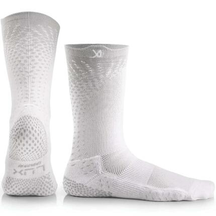 ProCleat Performance Grip Socken – Wadenlang – Weiß – Erwachsenengröße (EU