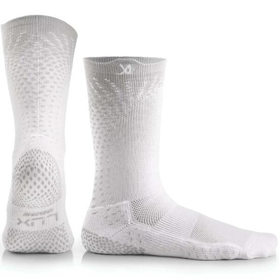 ProCleat Performance Grip Socken – Wadenlang – Weiß – Erwachsenengröße (EU
