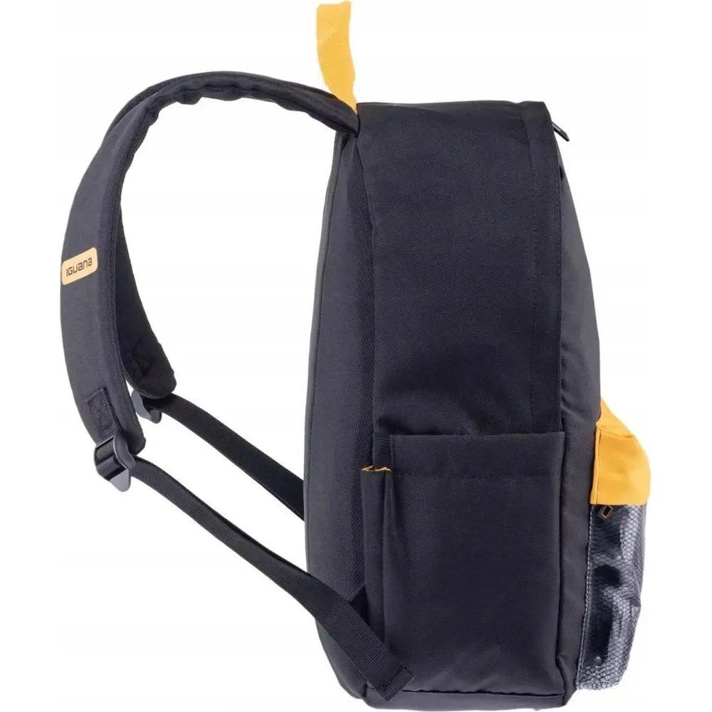 Mossin Polyester 15L Rugzak (Zwart/Kunstwerk Goud/Wit) 4/4