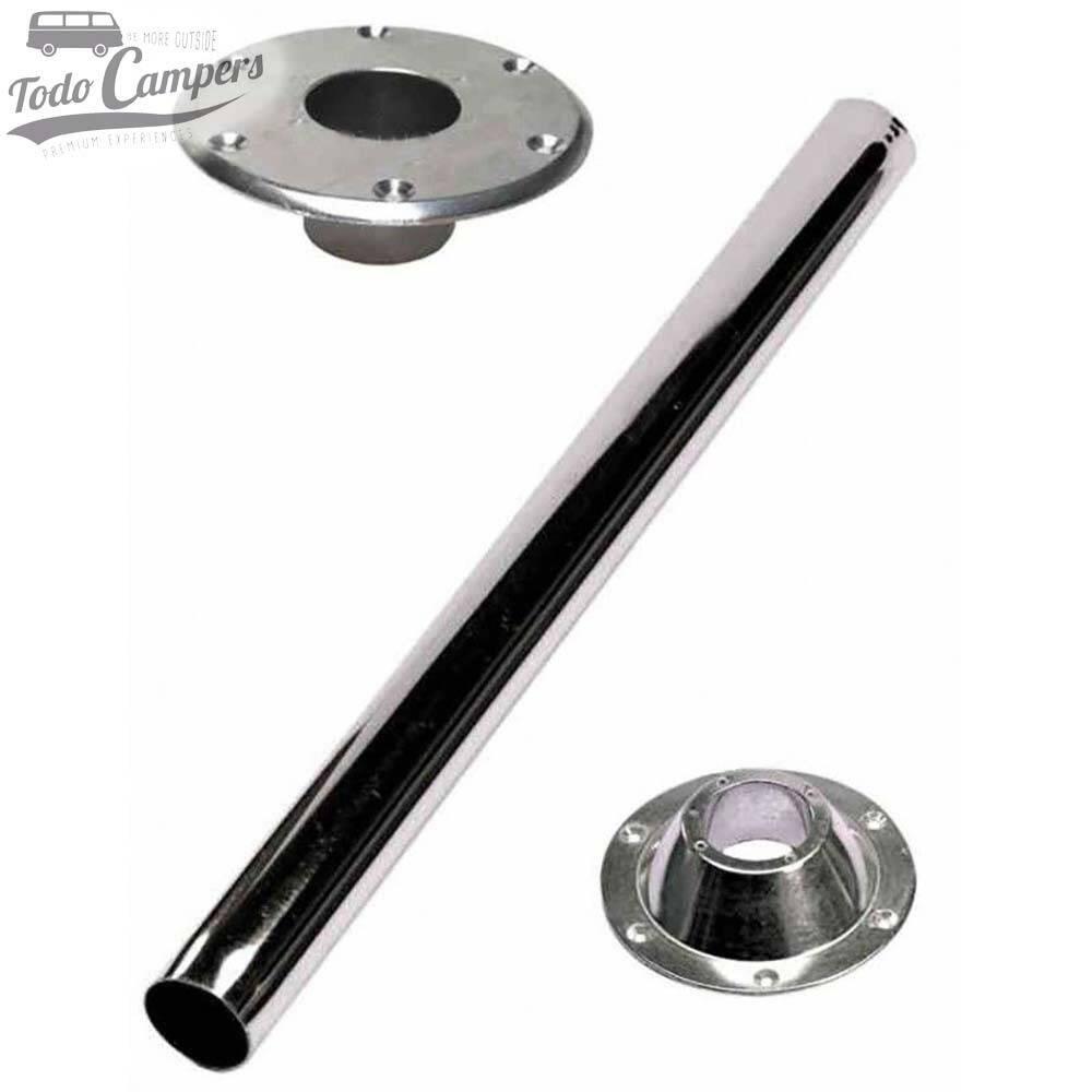 Anclaje encastrable para soportes modulares de mesa 3/6