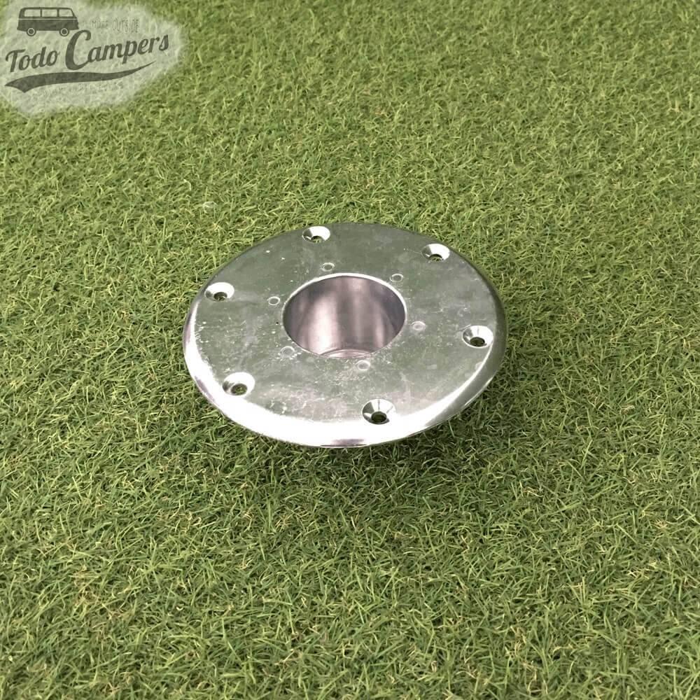 Anclaje encastrable para soportes modulares de mesa 5/6