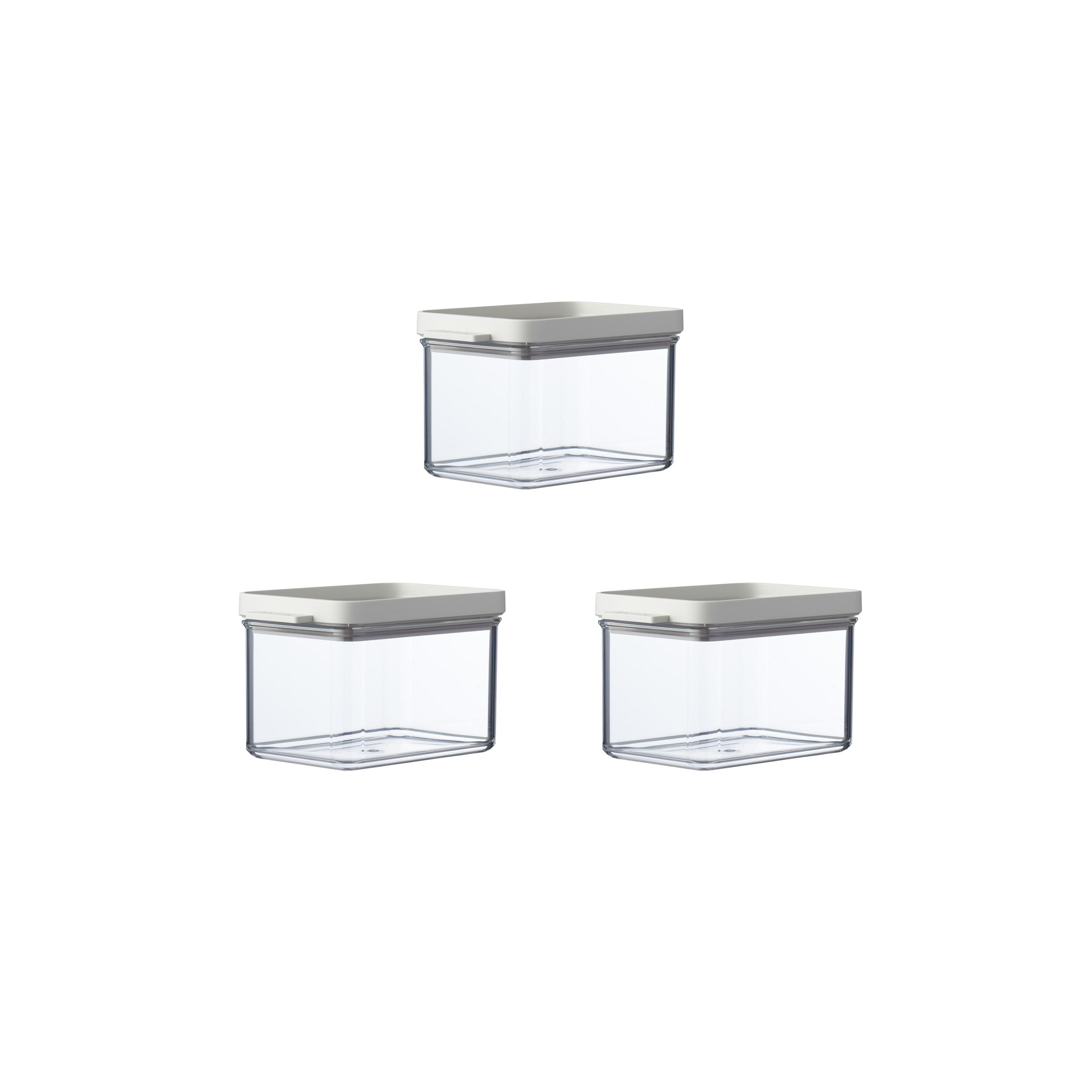 Mepal Omnia Aufbewahrungsbox set - Nordic white 1/6