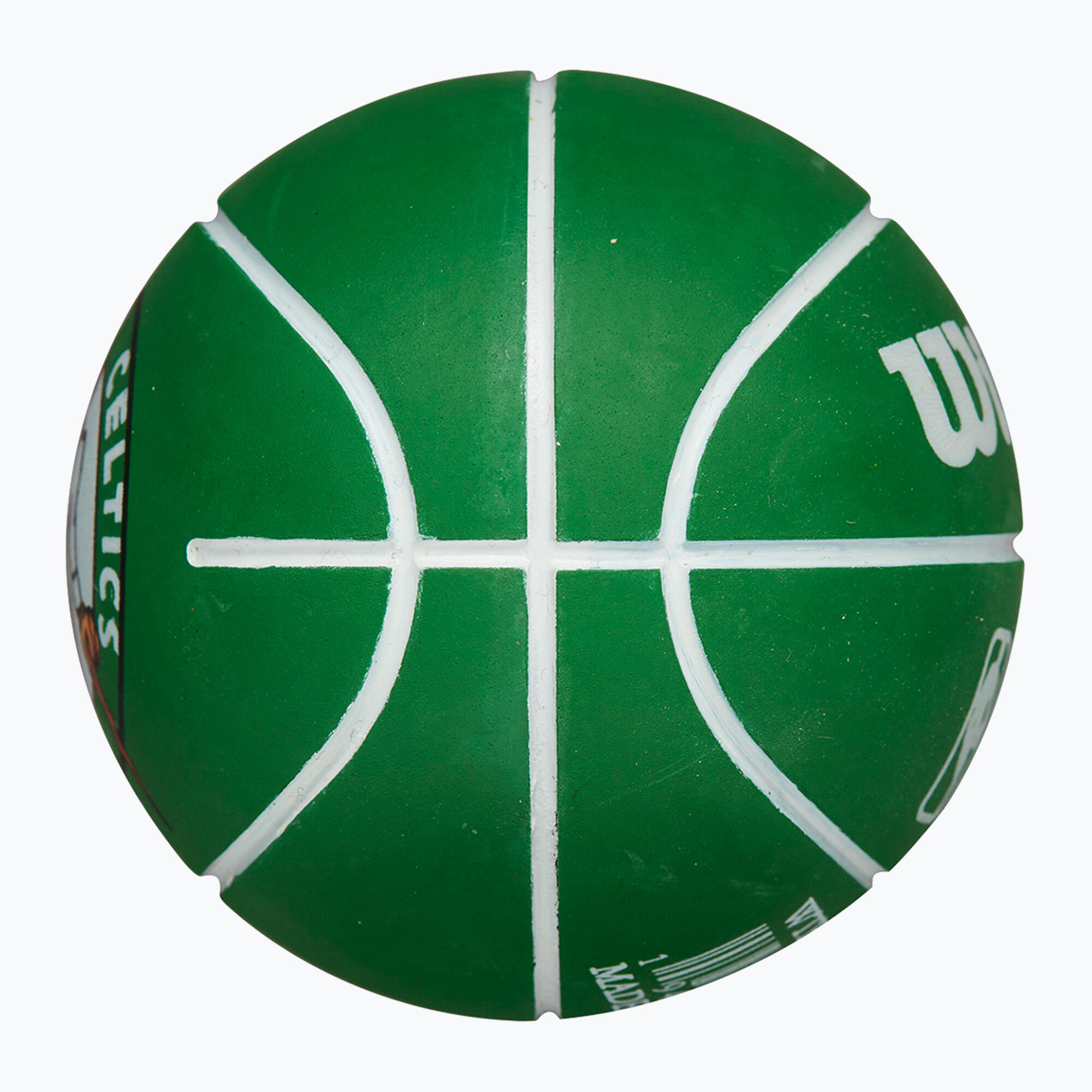 Piłka Super Mini Wilson NBA Dribbler Boston Celtics green 3/5