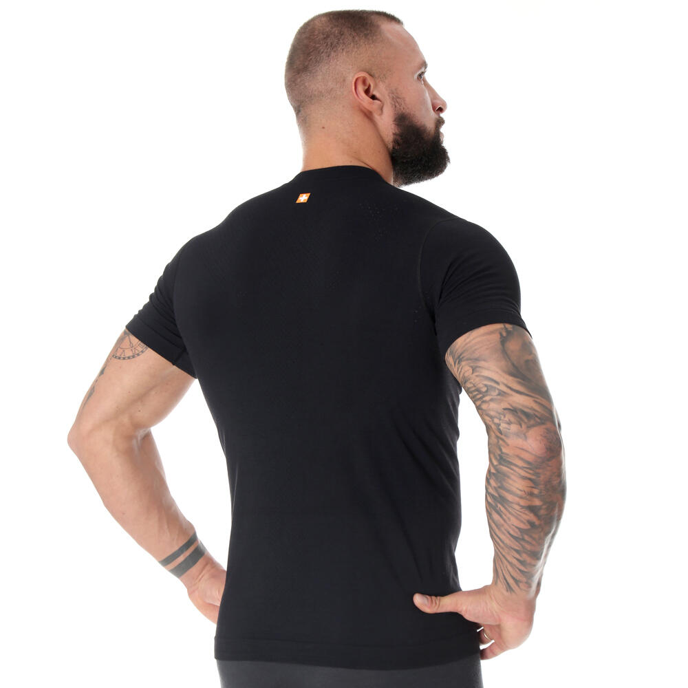 Koszulka turystyczna OUTDOOR WOOL PRO z wełną merino Męska 3/4