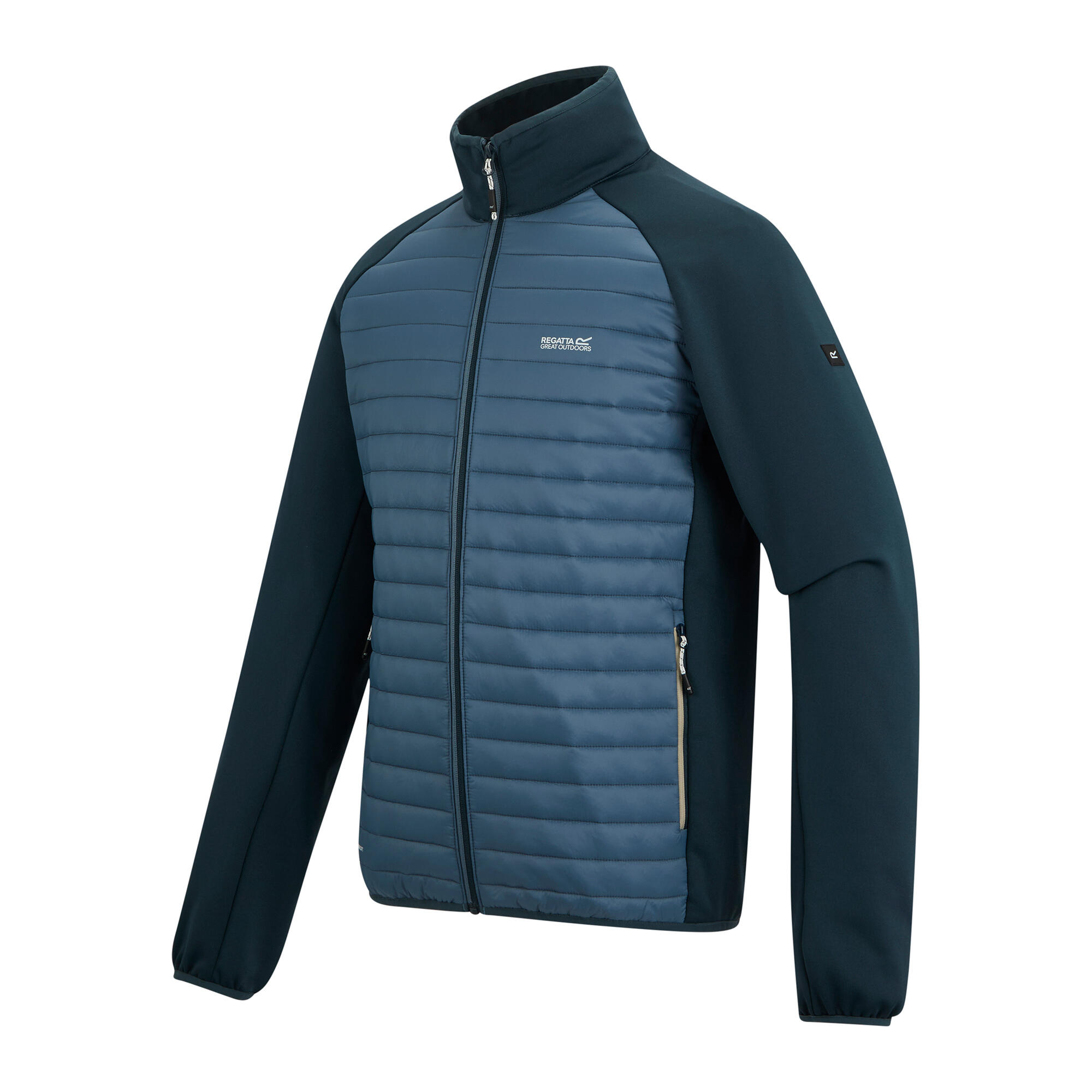 Veste Hybride CLUMBER Homme (Bleu De Chine / Bleu Nuit) 3/5