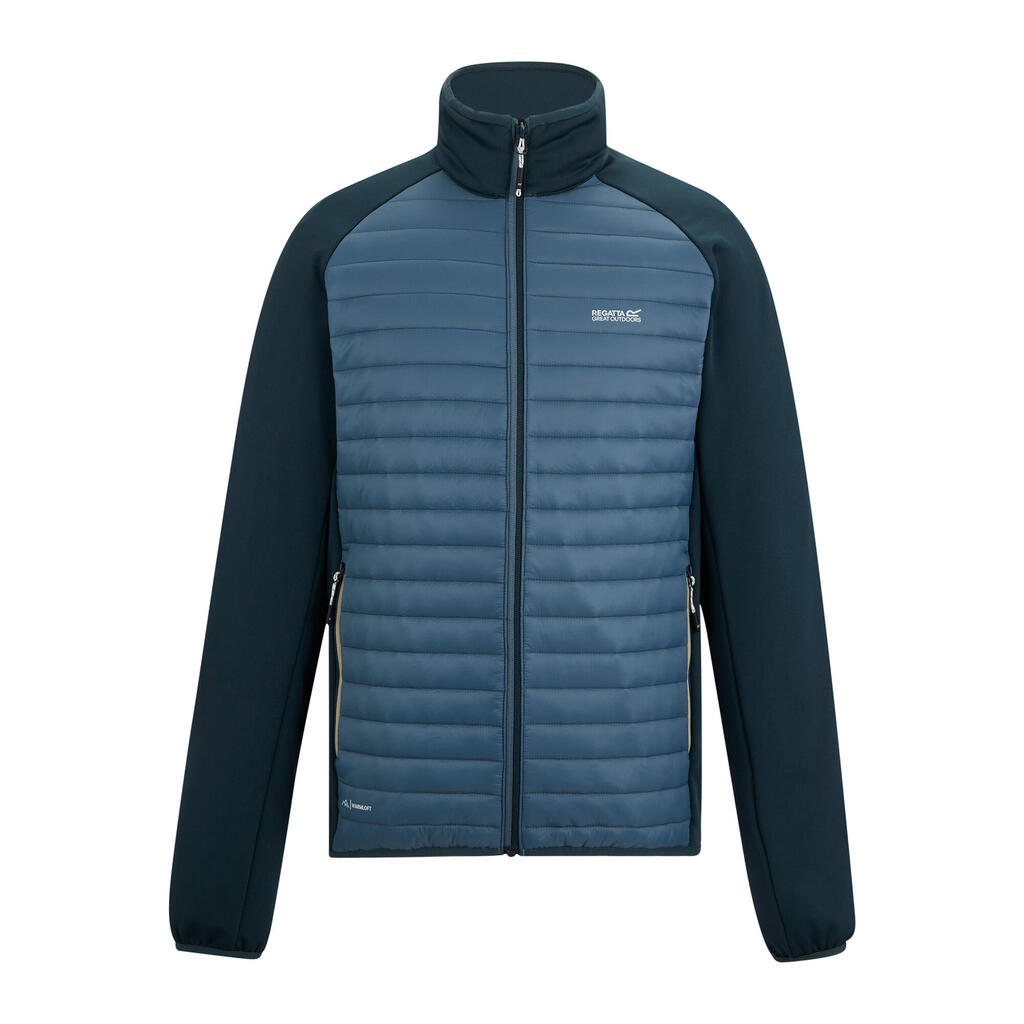 Mens Clumber Hybrid Jacket (China Blue/Night Sky)