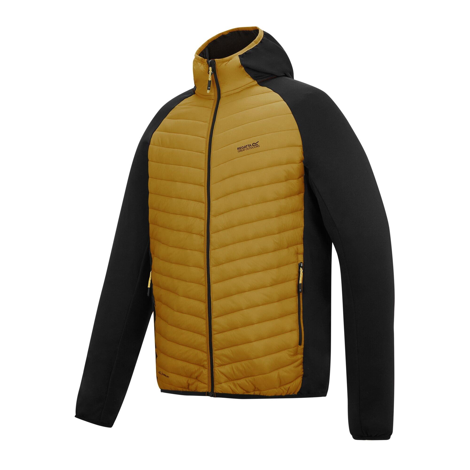 Veste Hybride ANDRESON Homme (Marron Bois / Noir) 3/4