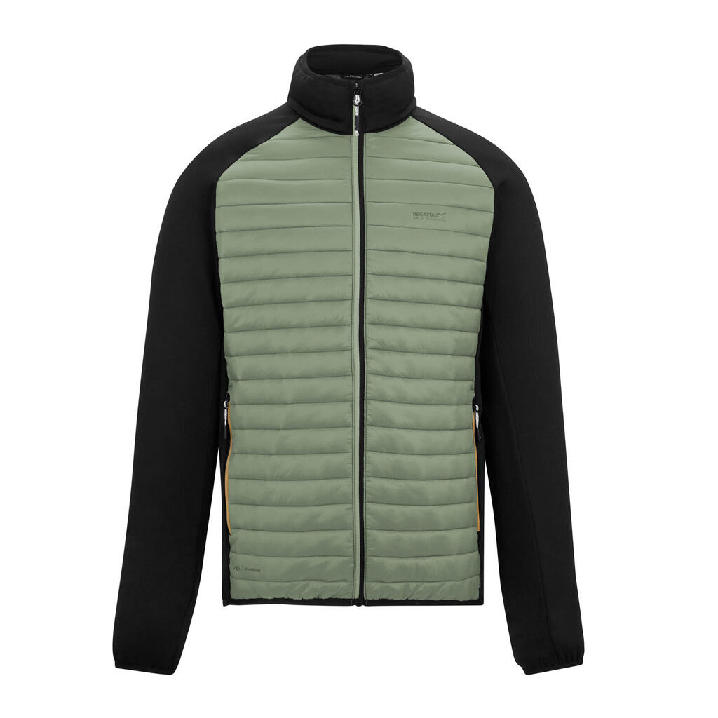 Mens Clumber Hybrid Jacket (Light Sage/Black)