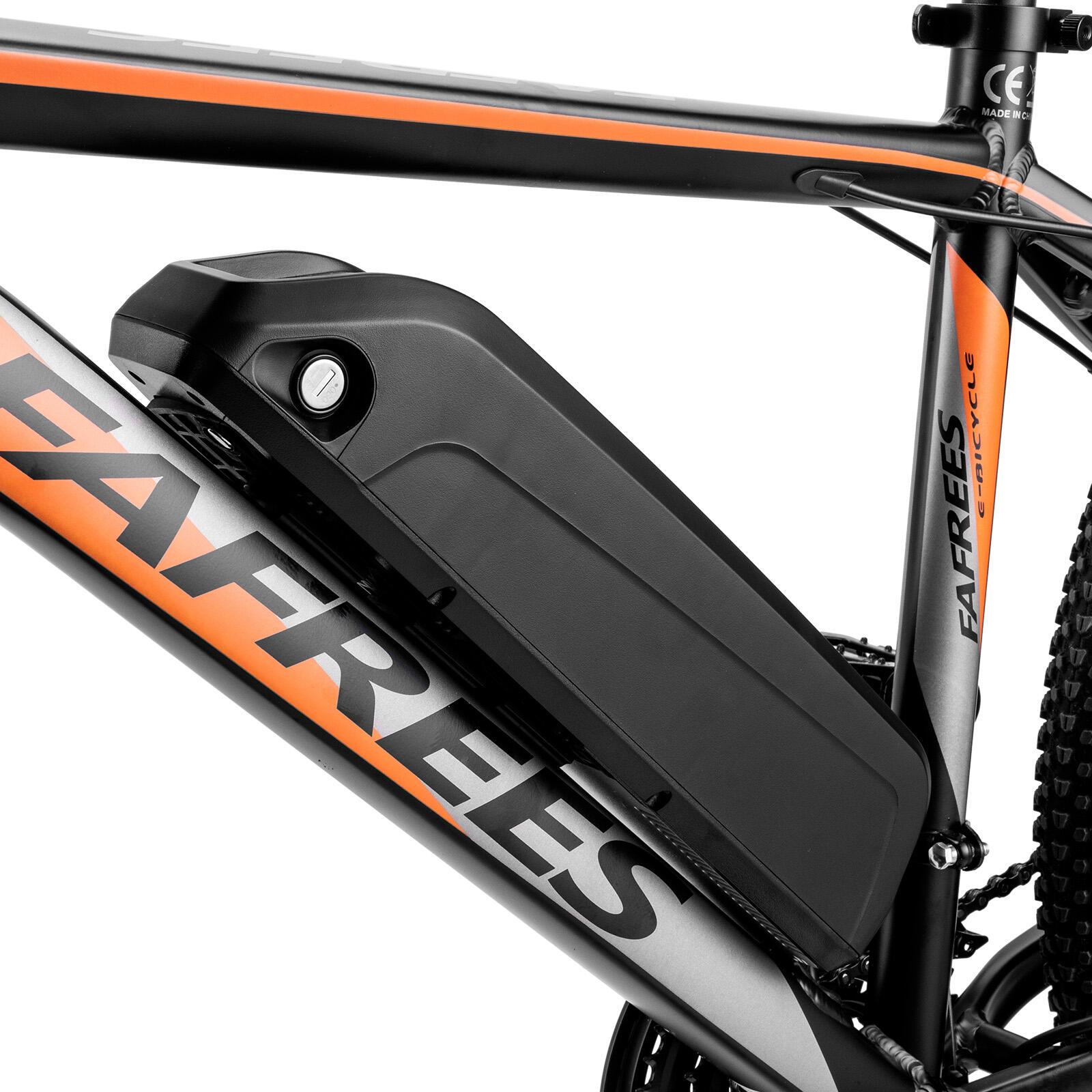 Bicicleta elétrica Fafrees 26Hailong One com bateria removível de 36V 13,5Ah 6/7