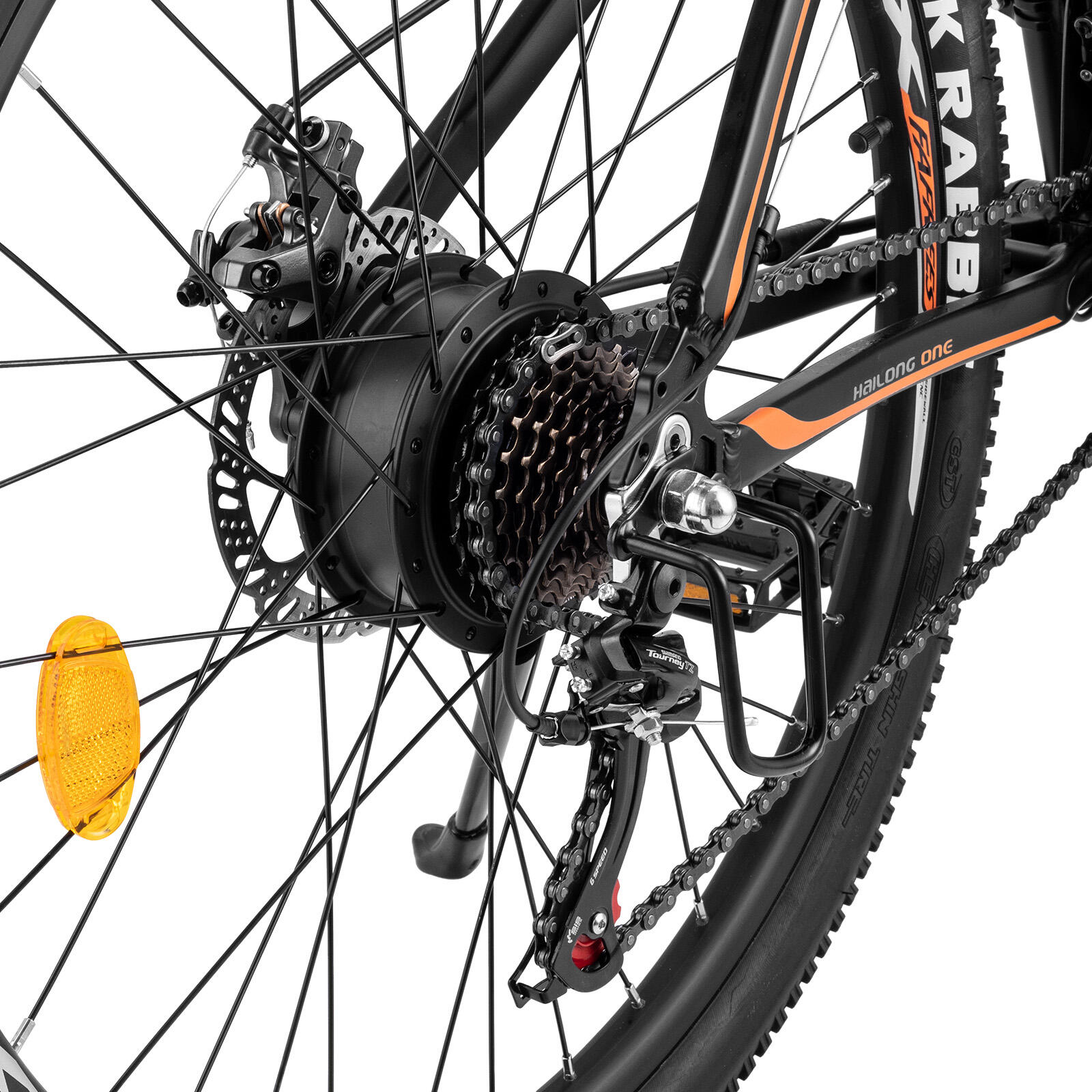 Fafrees 26 Hailong One Elektro-Mountainbike, 36V 13,5Ah Akku, 21 Gänge 4/7