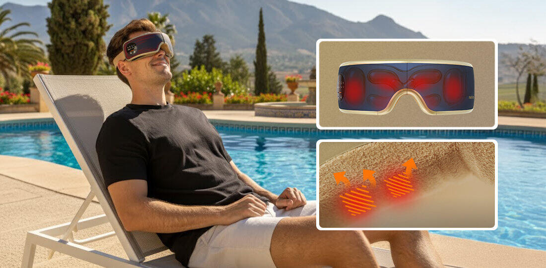 Medivon Horizon PRO 2 Masajeador Shiatsu para Ojos y Cabeza Relajación Profunda 7/7