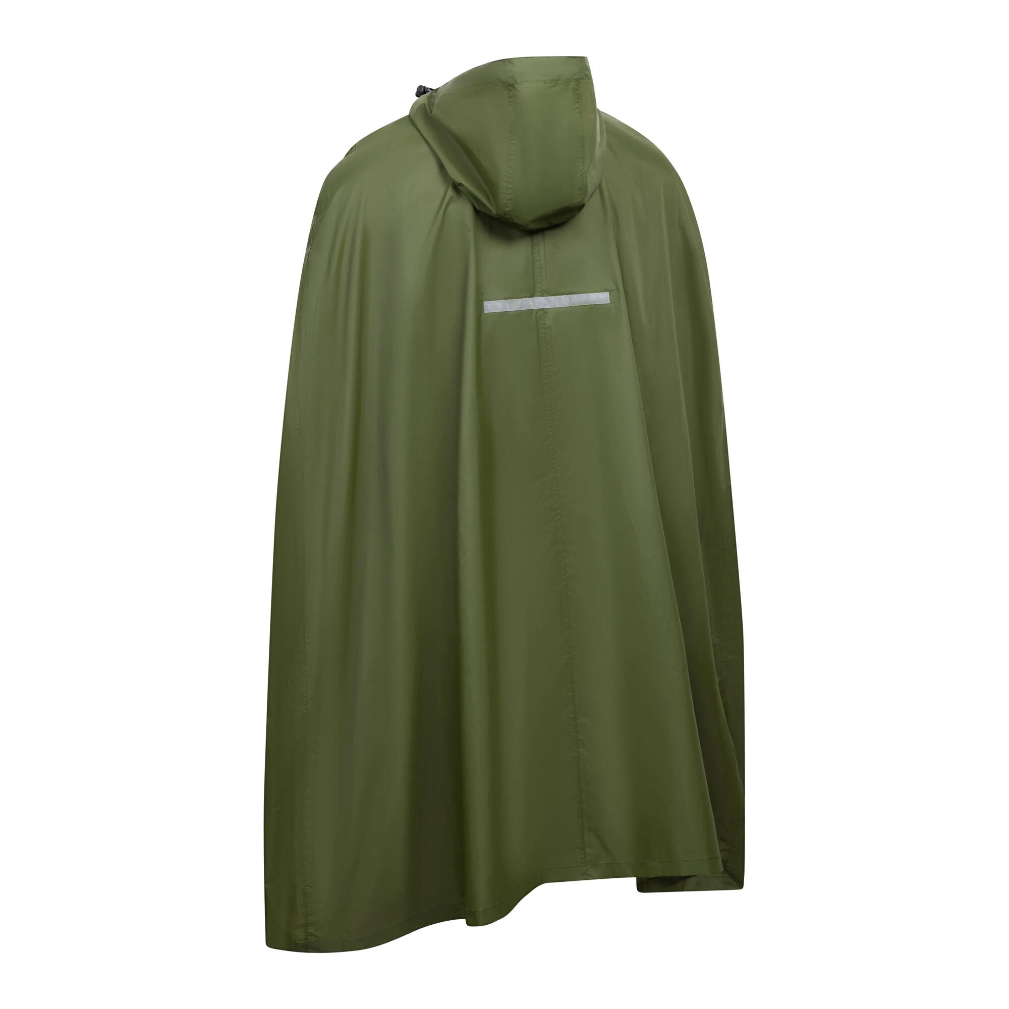 Qikpac Poncho Repliable Adulte Unisexe (Vert Mousse) 2/5