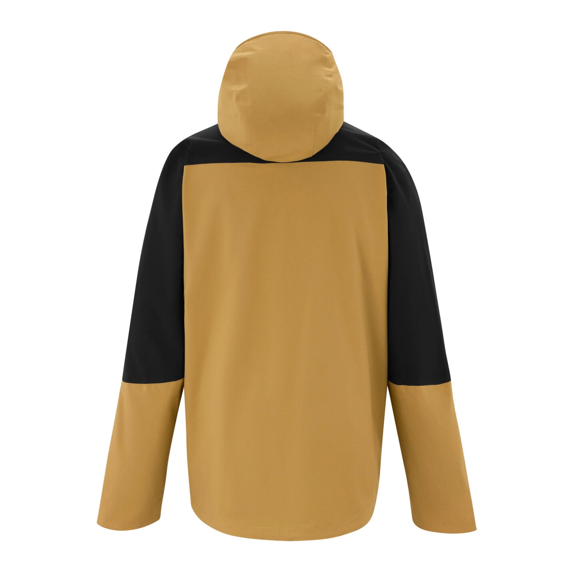 Veste Imperméable À Capuche FREESDALE Homme (Marron Clair / Noir) 2/5