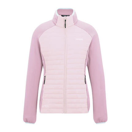 Dames Clumber Hybride Jas (Mokka/Zwart)
