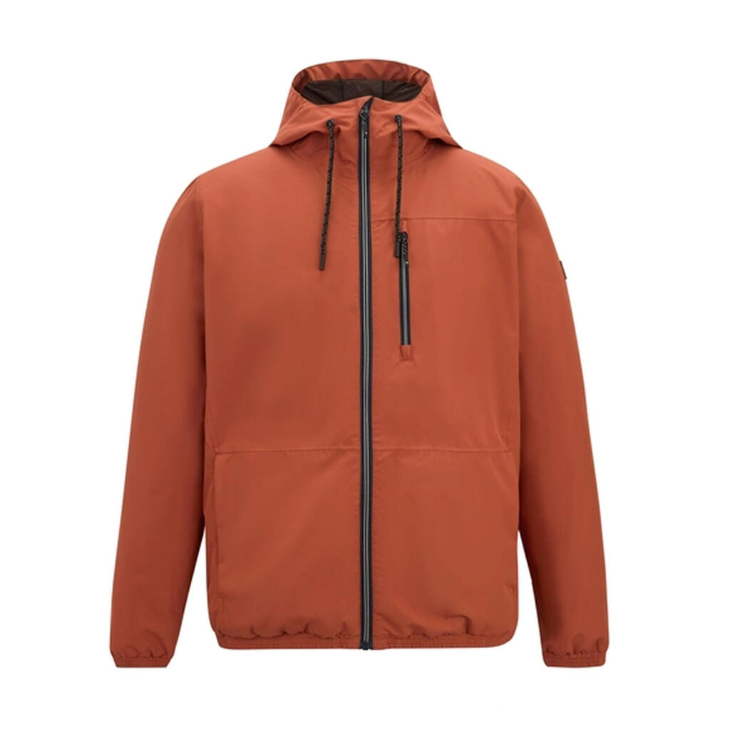 Mens Shorebay Waterproof Jacket (Brick/Black)