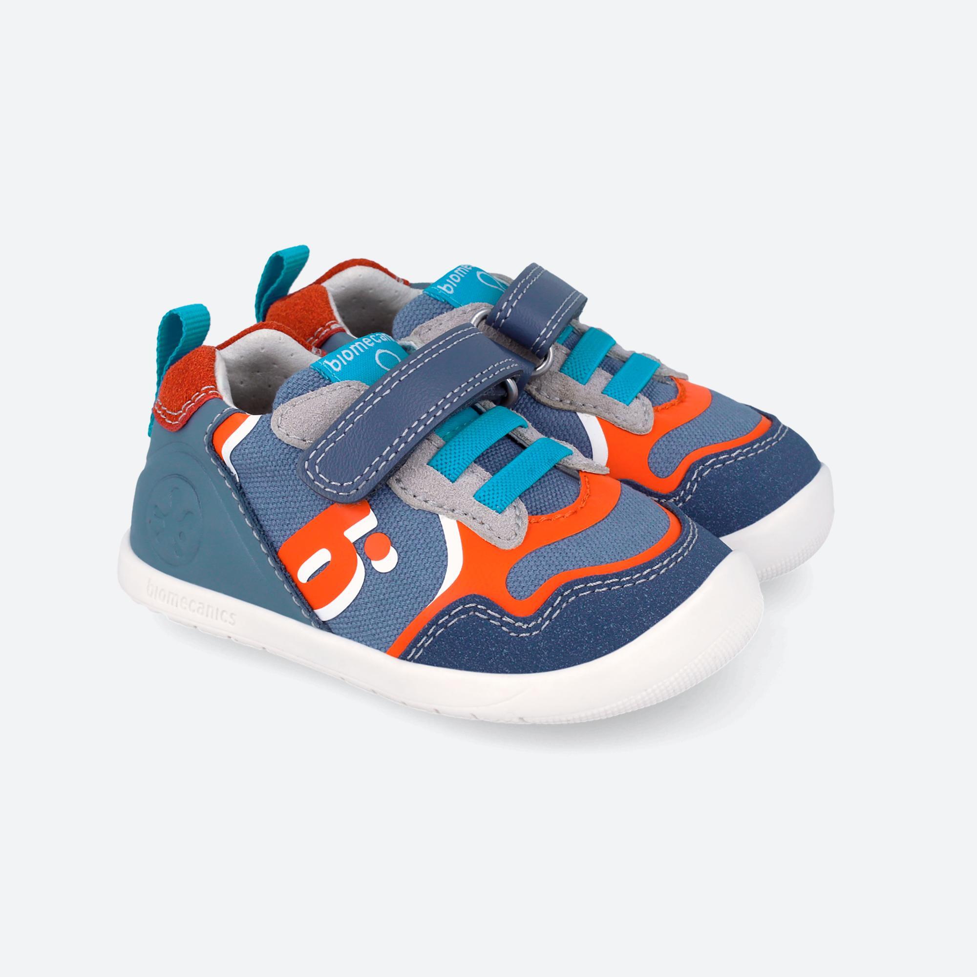 Zapatillas Barefoot Bebé Biomecanics 262158A Azules Cierre adherente 2/7