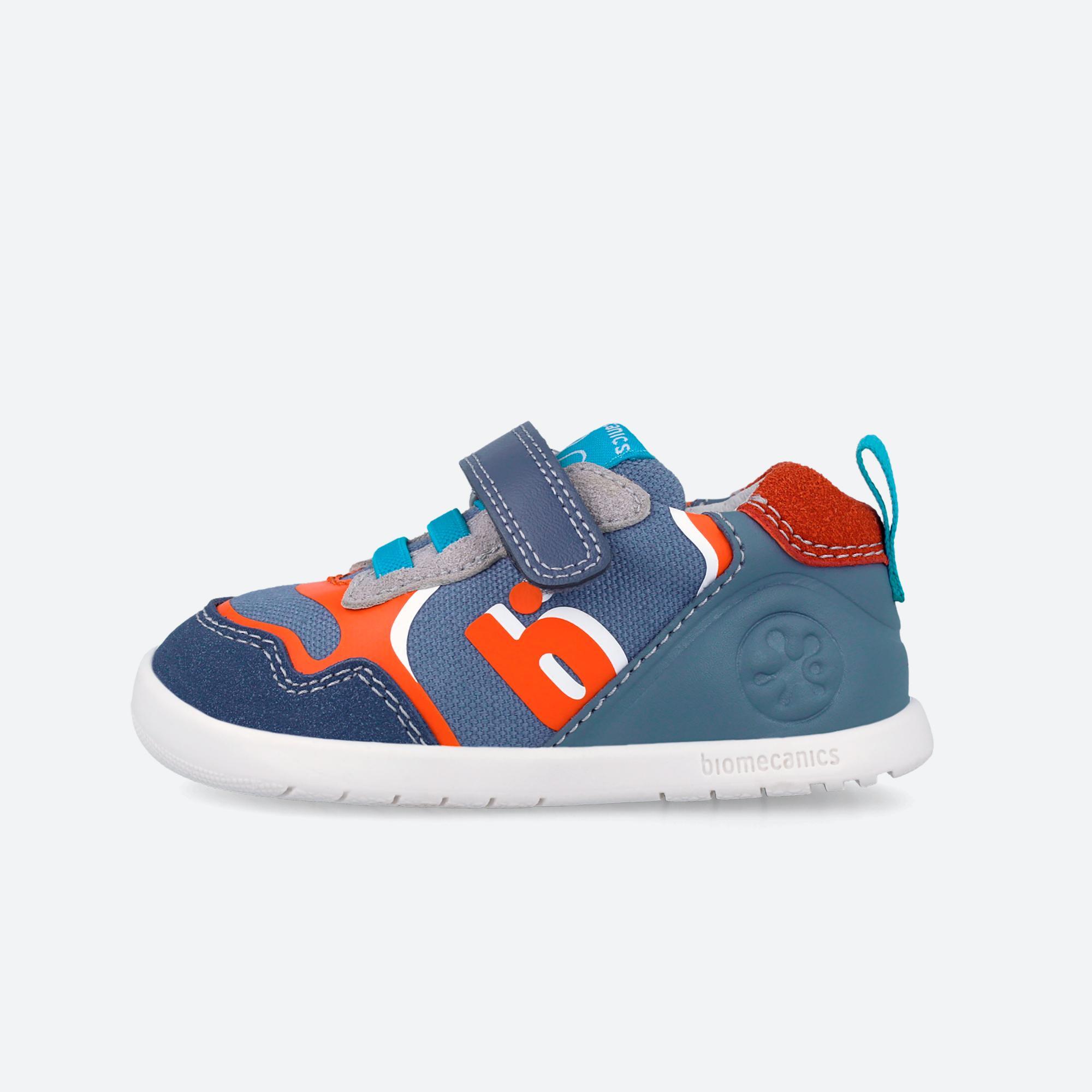 Zapatillas Barefoot Bebé Biomecanics 262158A Azules Cierre adherente 6/7