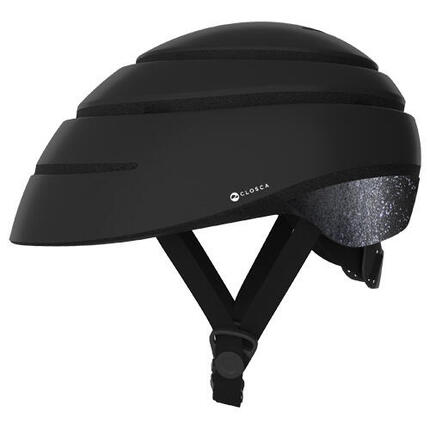 Casque de velo réflechissant. Casque pliable urbain