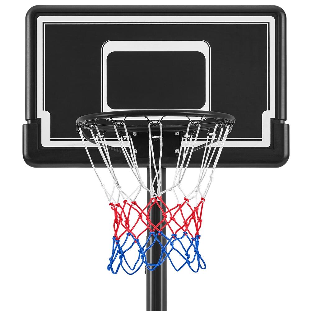 Aro de baloncesto ajustable 182 - 215 cm para niños, con ruedas, negro/blanco 5/7