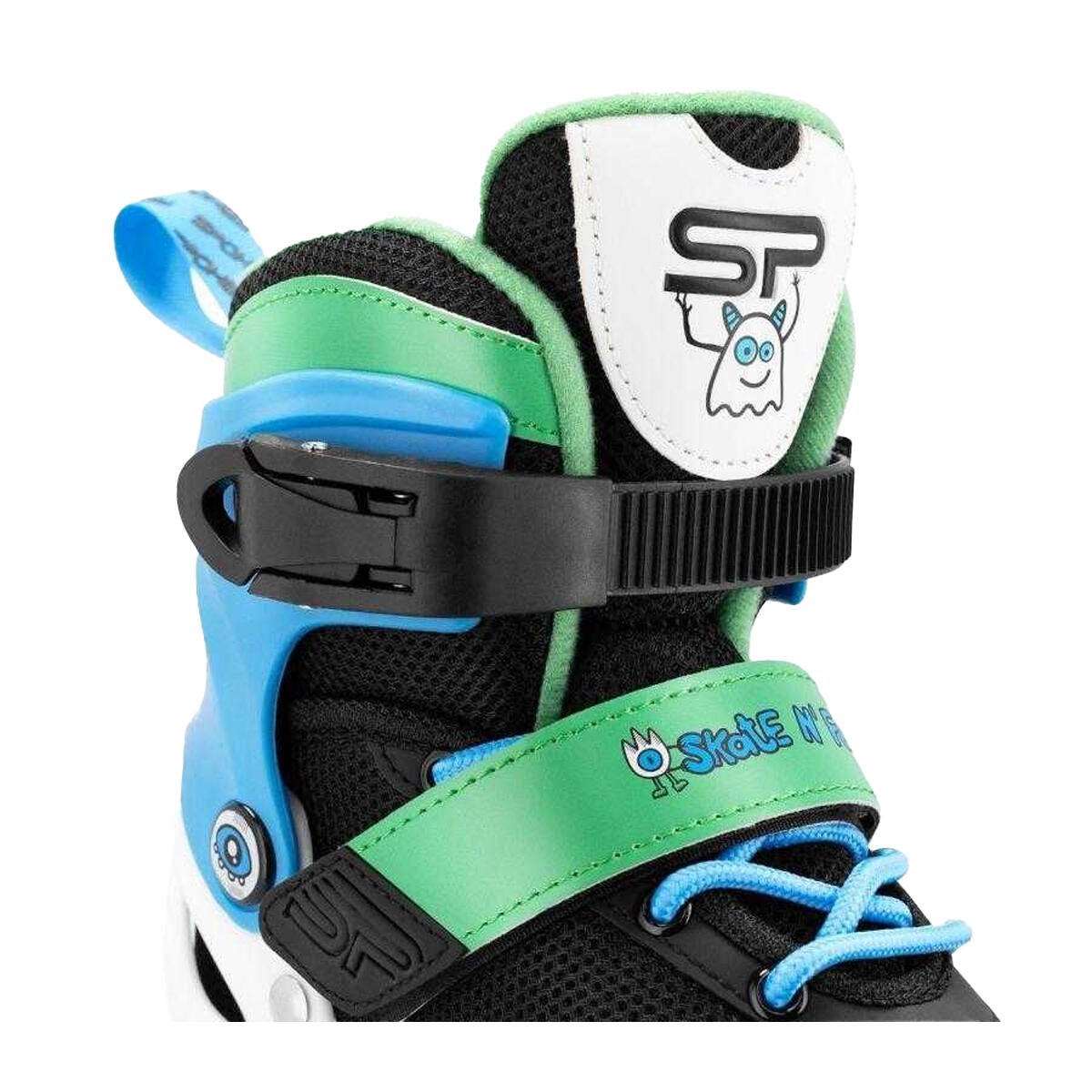 Patines en Línea Joy para Niños/Niñas Azul, Verde 4/4