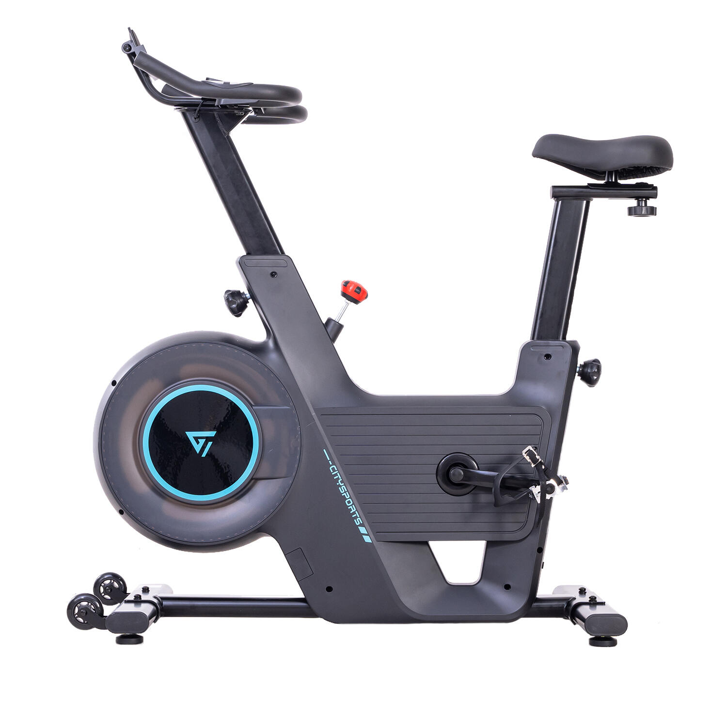 Vélo d'Appartement CITYSPORTS Noir. Kinomap et Zwift 6/8