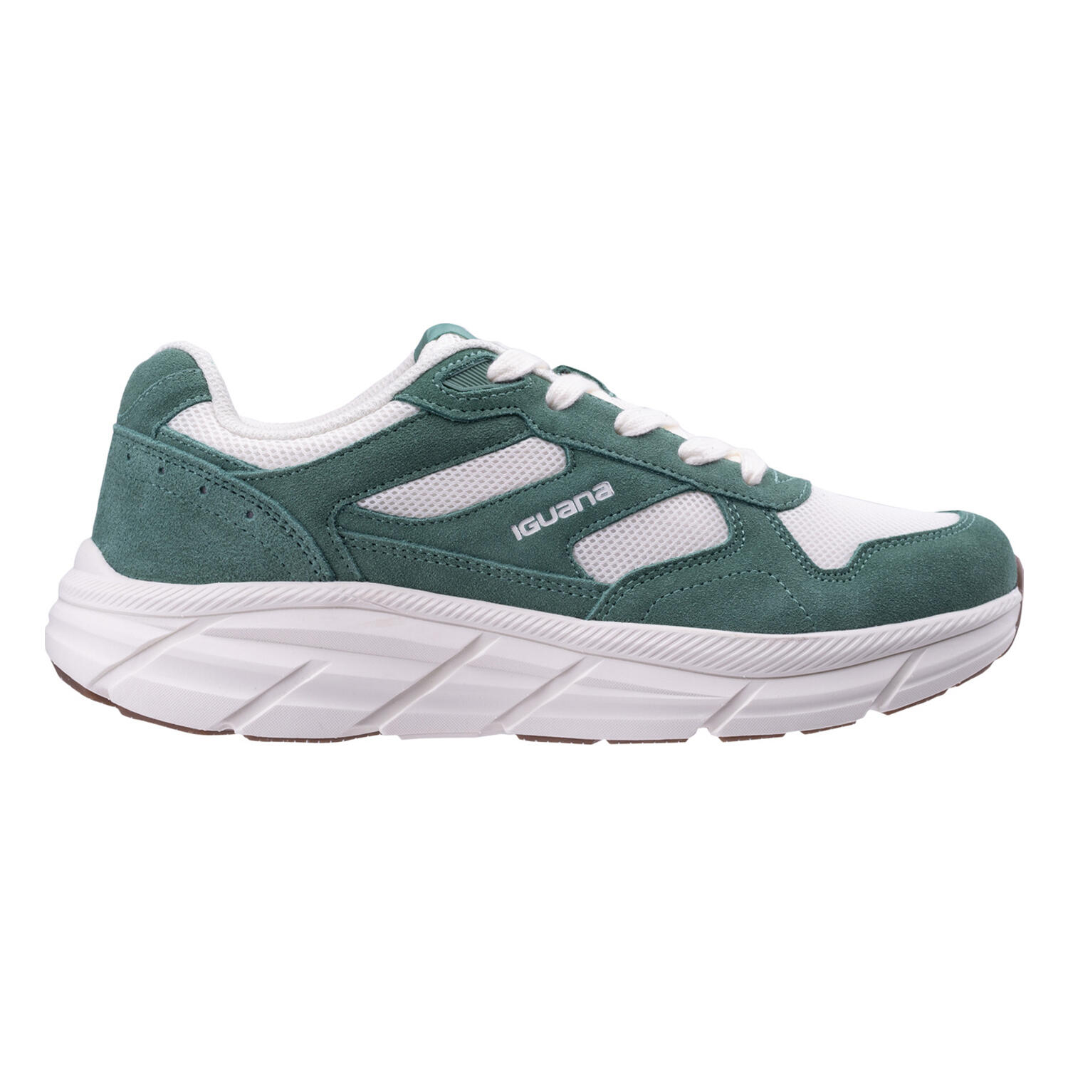 Baskets CUMULUS Homme (Vert / Blanc Cassé) 3/4