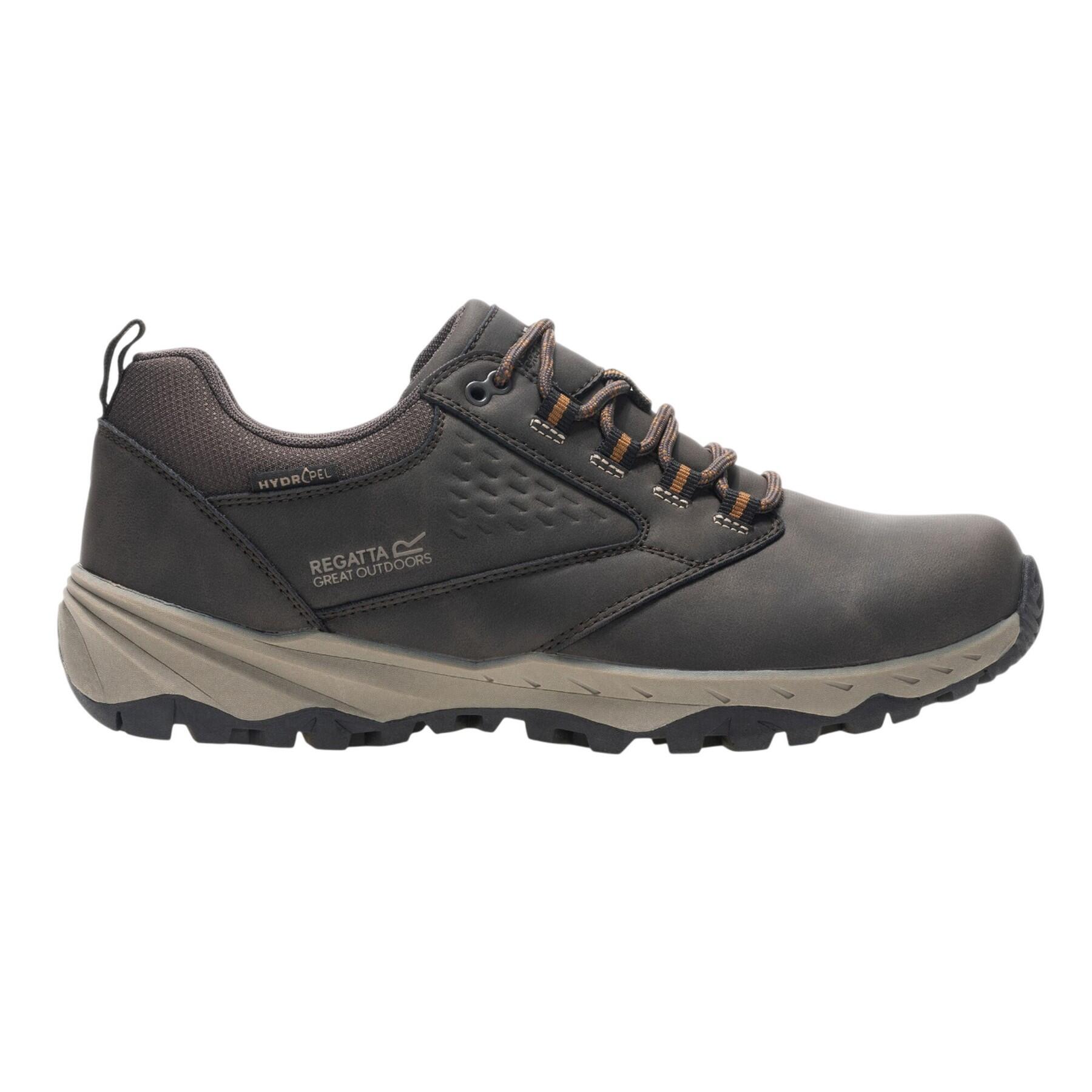 Chaussures Basses De Marche AMBLE Homme (Marron Gris Foncé / Marron Clair) 4/5