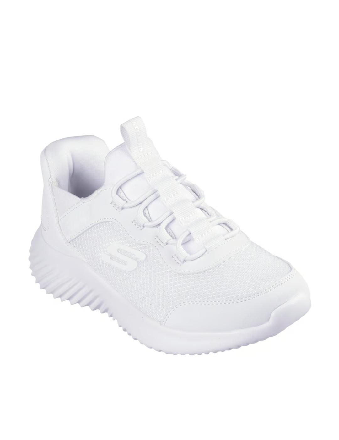 Zapatillas para Niño Skechers  Blanco 3/5