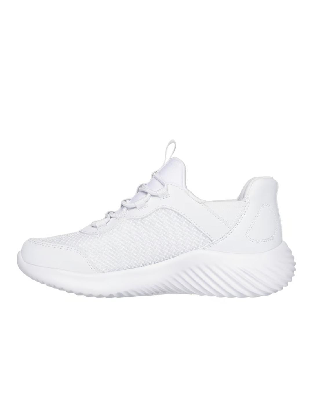 Zapatillas para Niño Skechers  Blanco 2/5