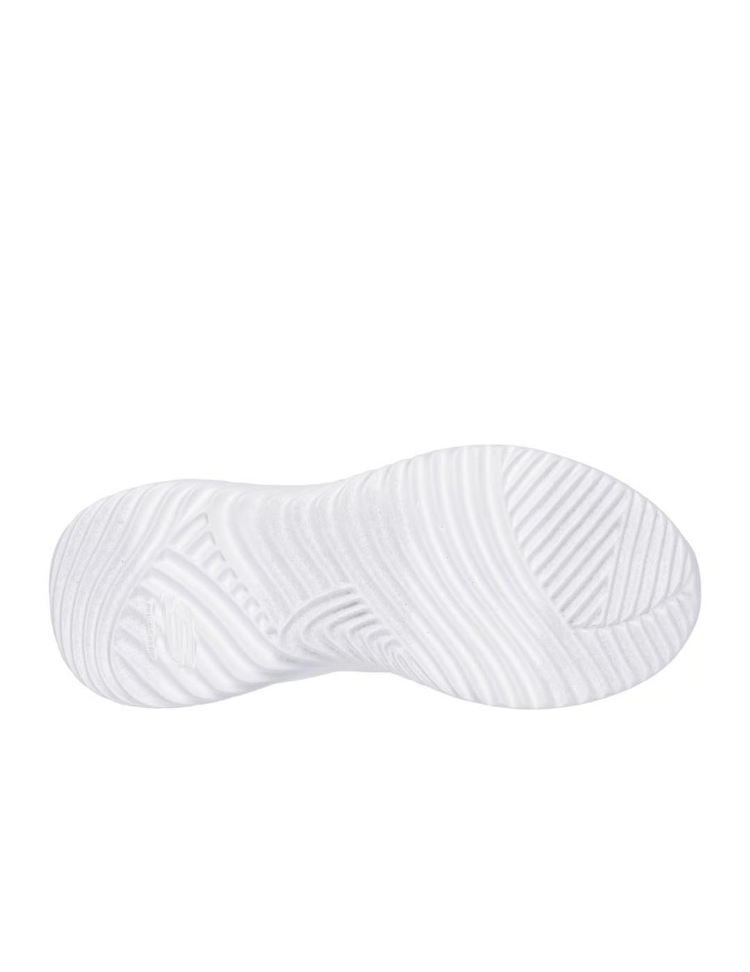 Zapatillas para Niño Skechers  Blanco 5/5