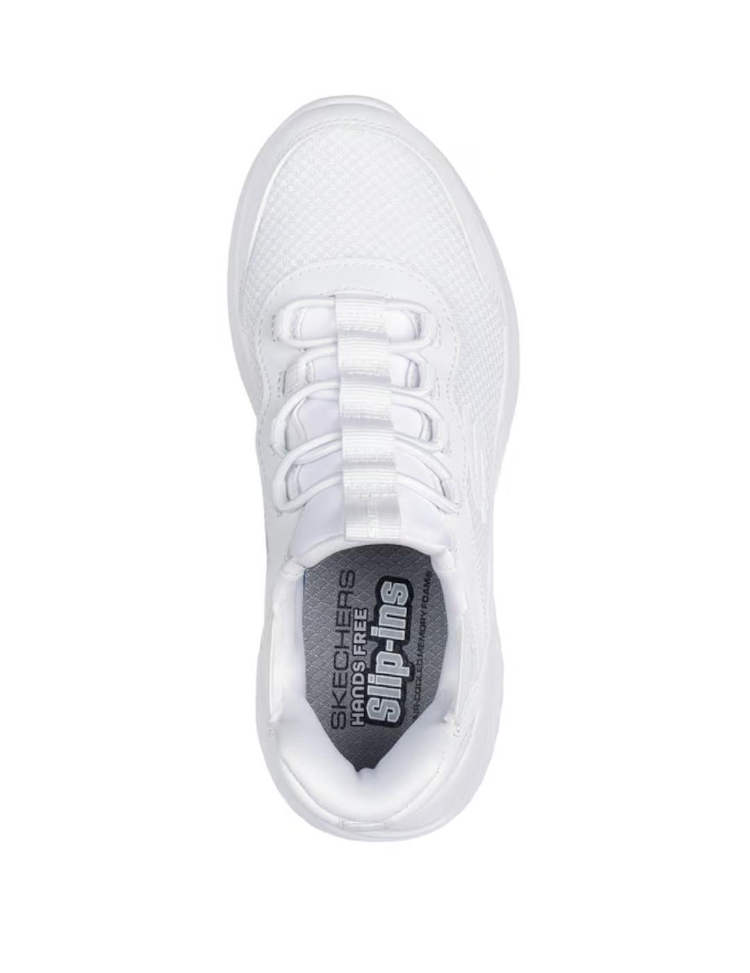 Zapatillas para Niño Skechers  Blanco 4/5