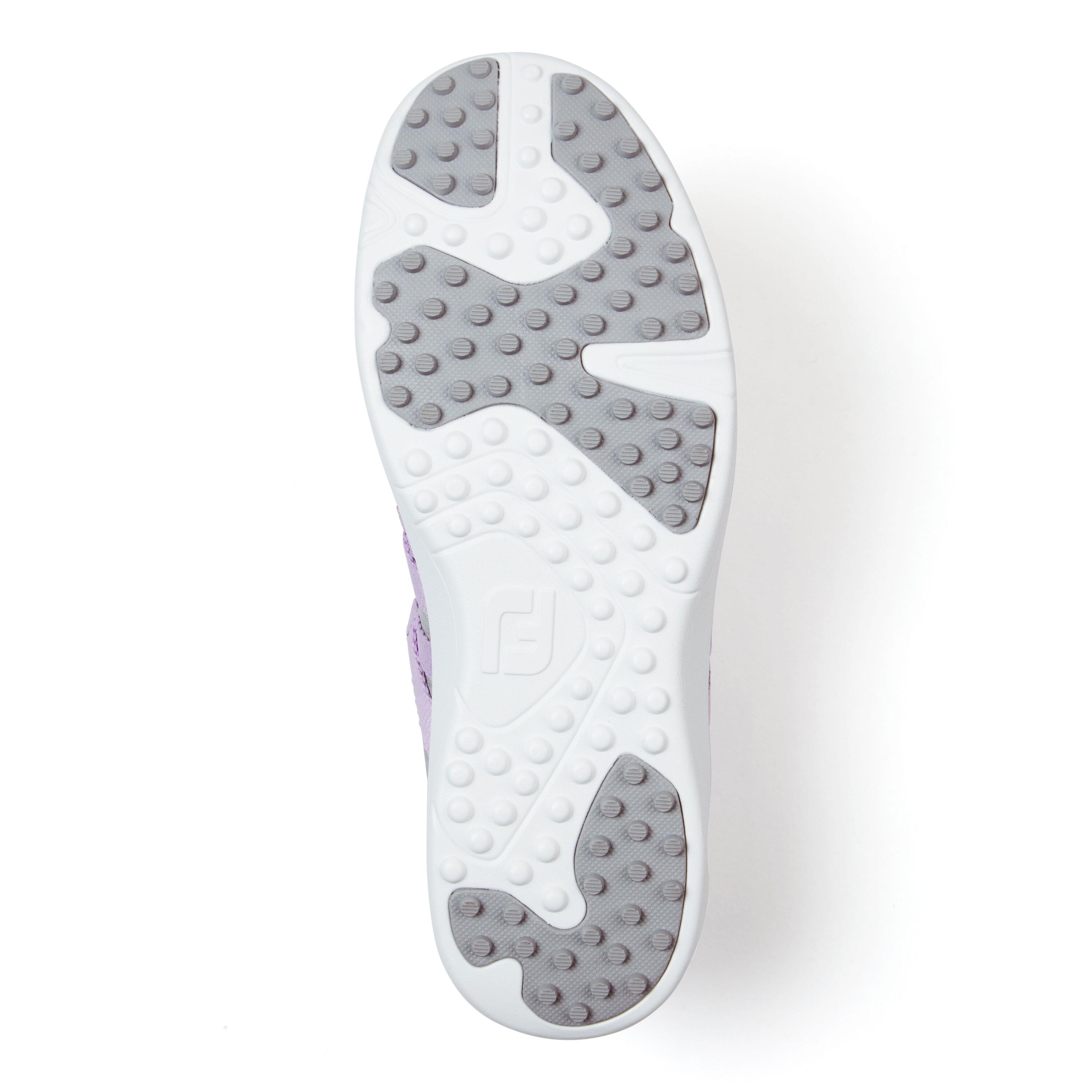 Golf schoenen Footjoy Leisure Slip-On dames, grijs 2/3