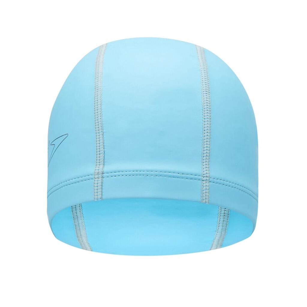 Childrens/Kids Pace Logo Swimming Cap (Light Blue)