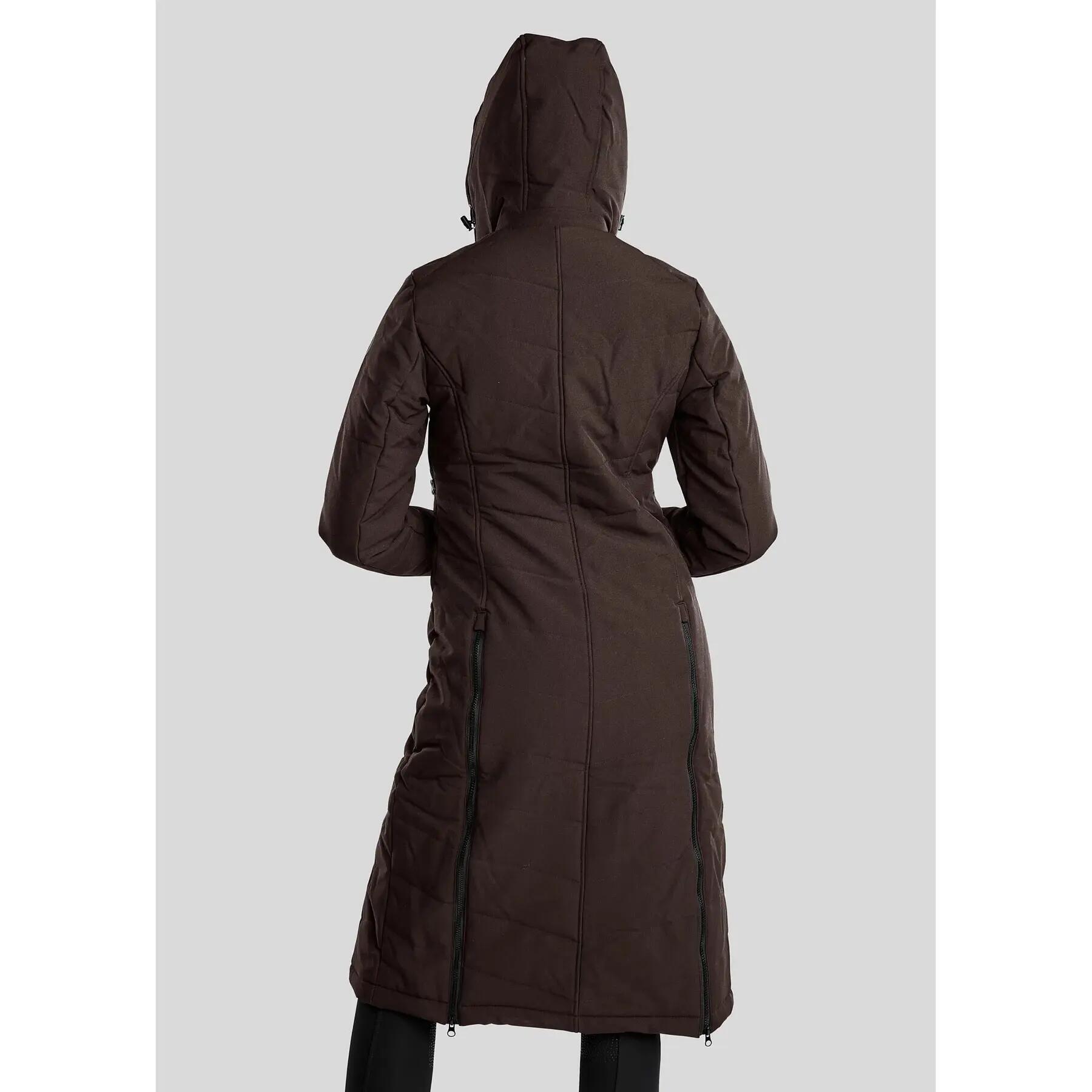 Doudoune à capuche extralong femme Montar Dicte 3/6