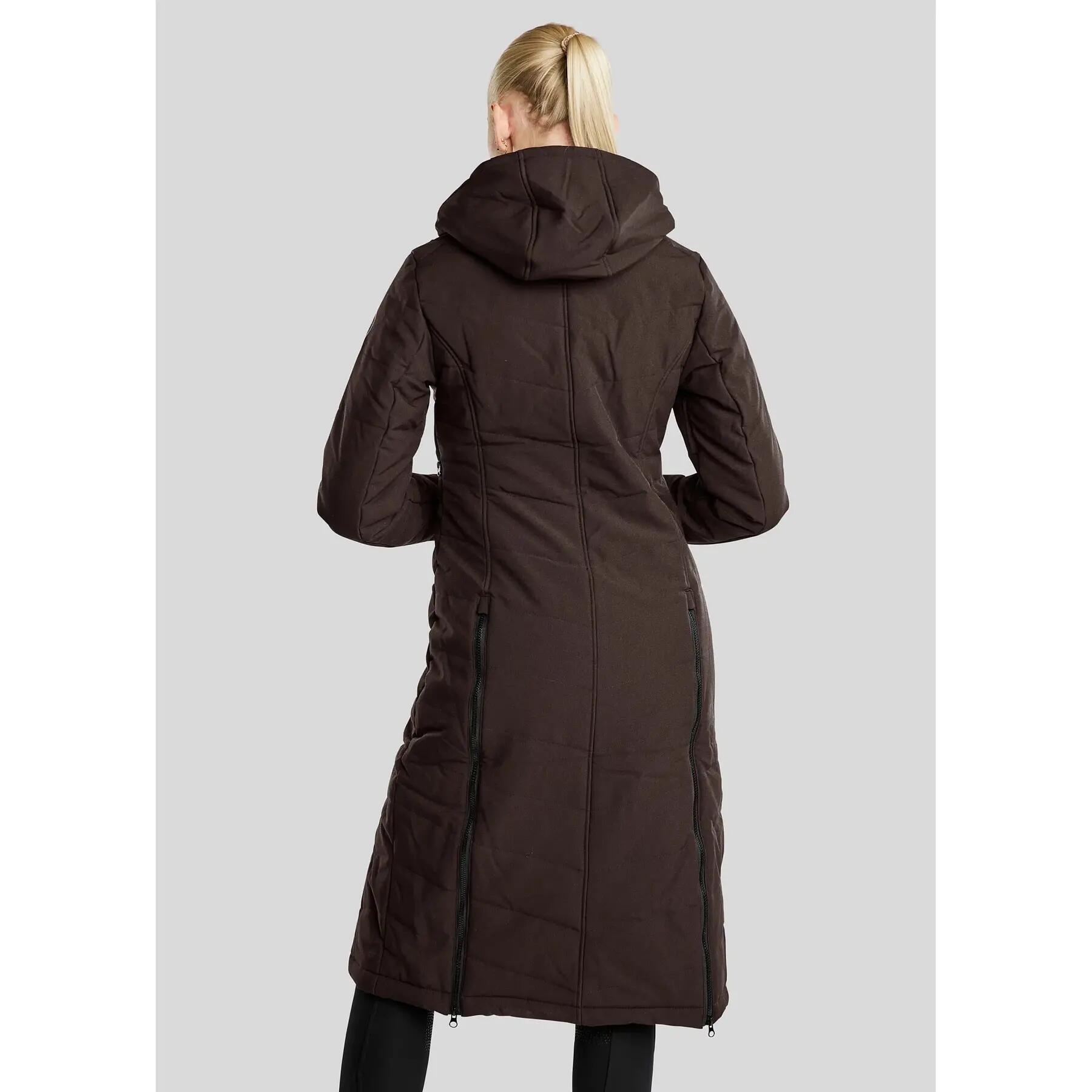 Doudoune à capuche extralong femme Montar Dicte 2/6